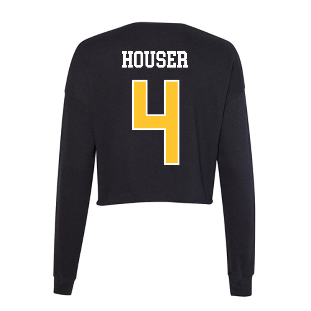 East Carolina - NCAA Football : Katin Houser - Classic Shersey Women's Cropped Crew Fleece-1