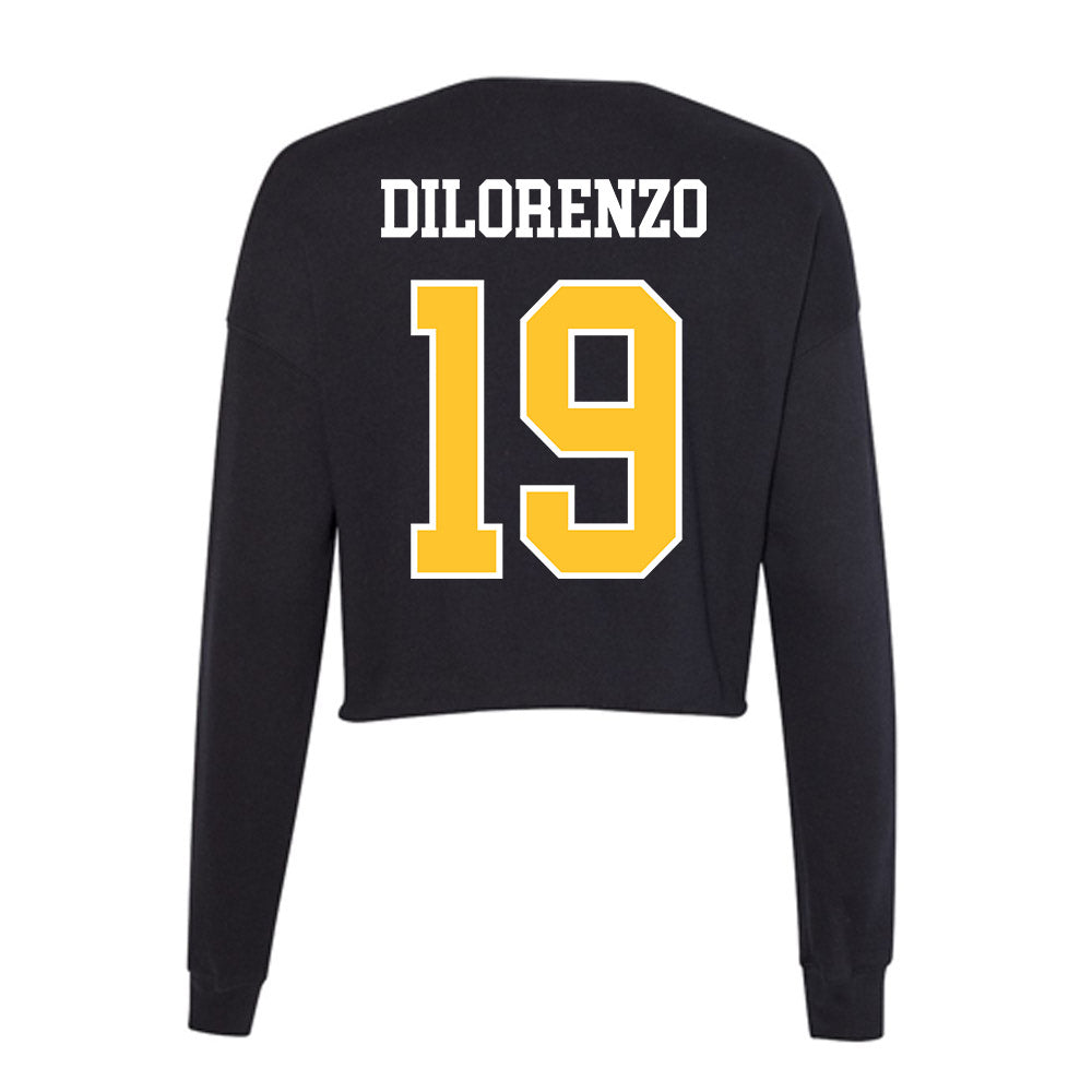 East Carolina - NCAA Baseball : Jackson DiLorenzo - Classic Shersey Women's Cropped Crew Fleece-1