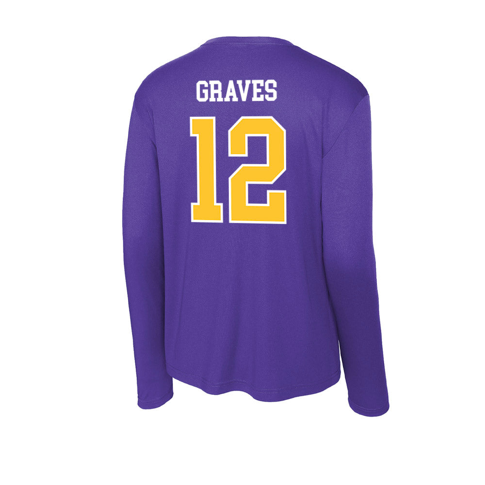 East Carolina - NCAA Football : Chance Graves - Classic Shersey Activewear Long Sleeve T-Shirt-1