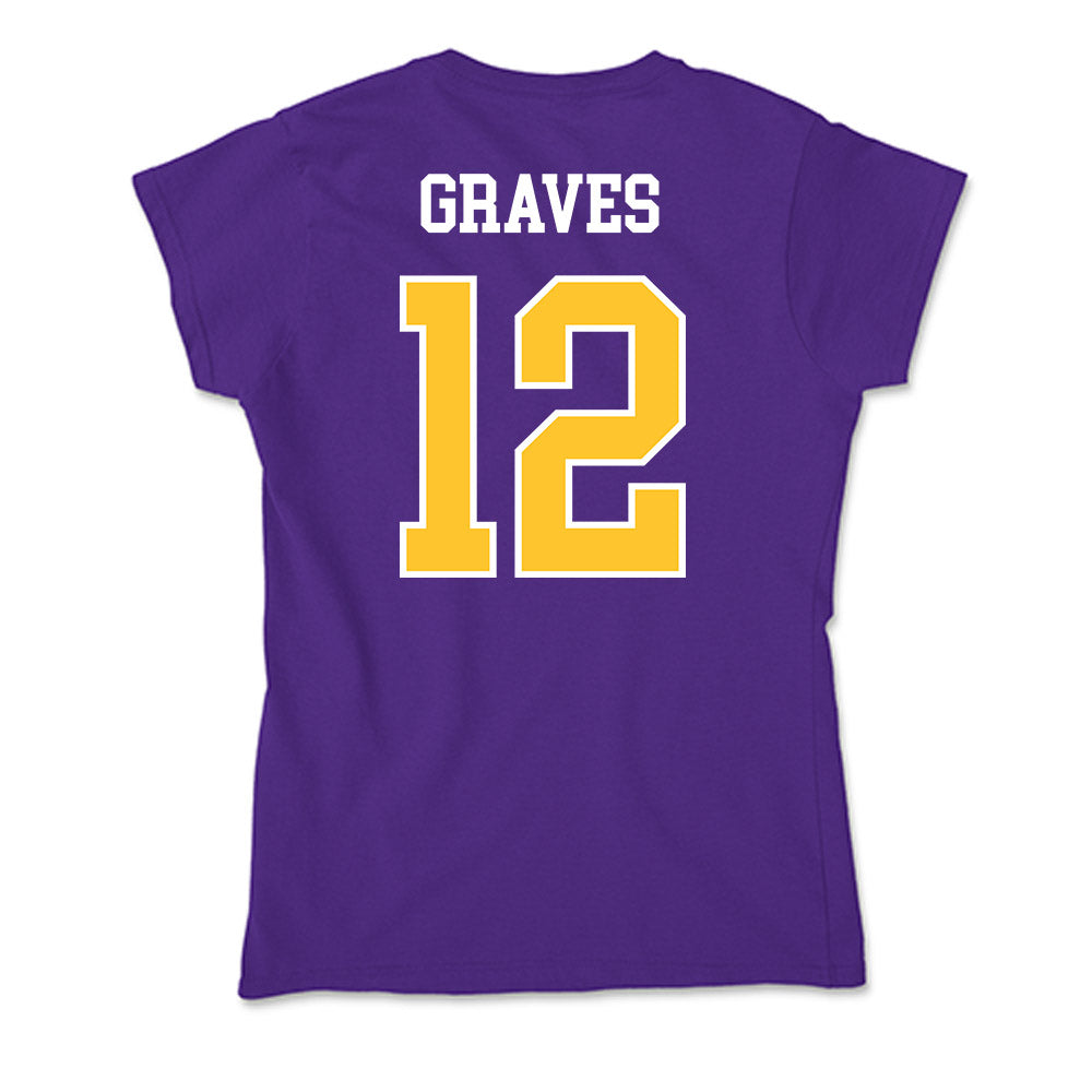 East Carolina - NCAA Football : Chance Graves - Classic Shersey Soft Style Women’s T-Shirt-1