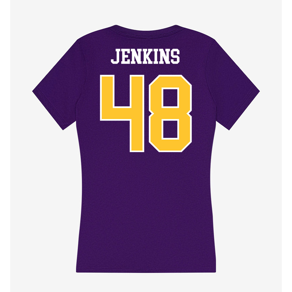 East Carolina - NCAA Baseball : Sean Jenkins - Classic Shersey Women's V-Neck T-Shirt-1
