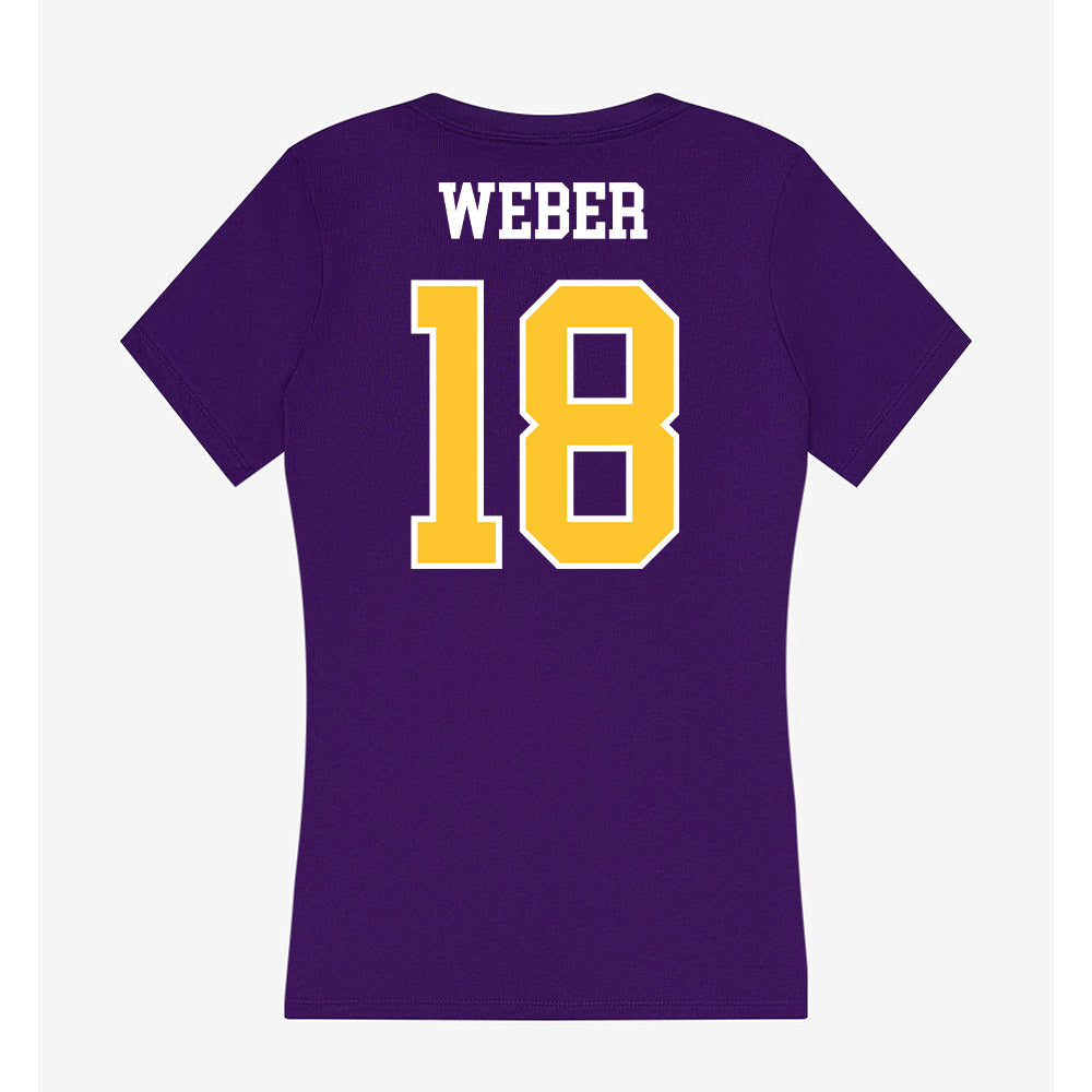 East Carolina - NCAA Softball : Michaela Weber - Classic Shersey Women's V-Neck T-Shirt-1
