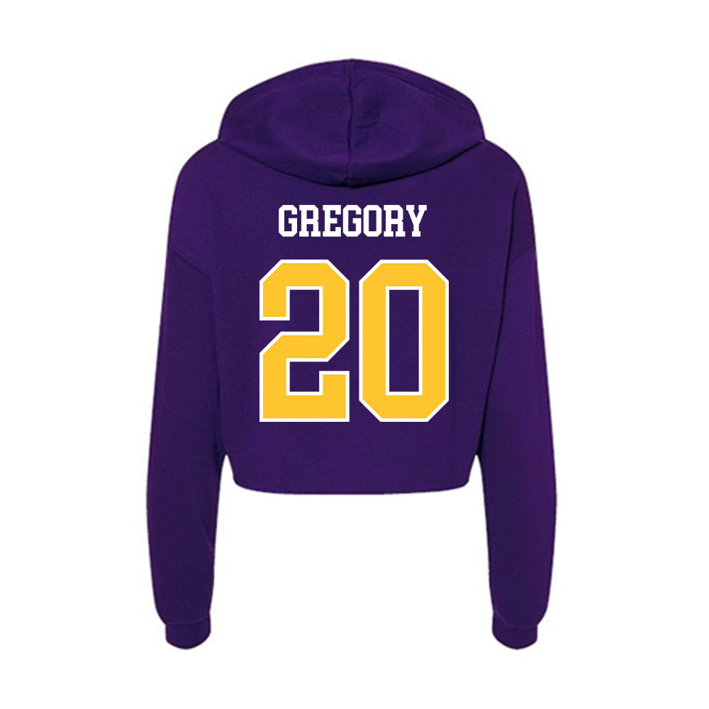 East Carolina - NCAA Women's Soccer : Mackenna Gregory - Classic Shersey Women's Crop Fleece Hoodie-1