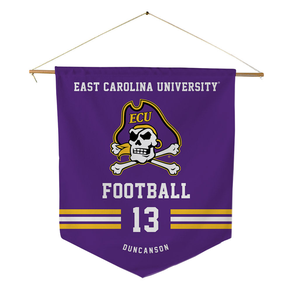 East Carolina - NCAA Football : Ayden Duncanson - Pennant - 18" x 21"-0
