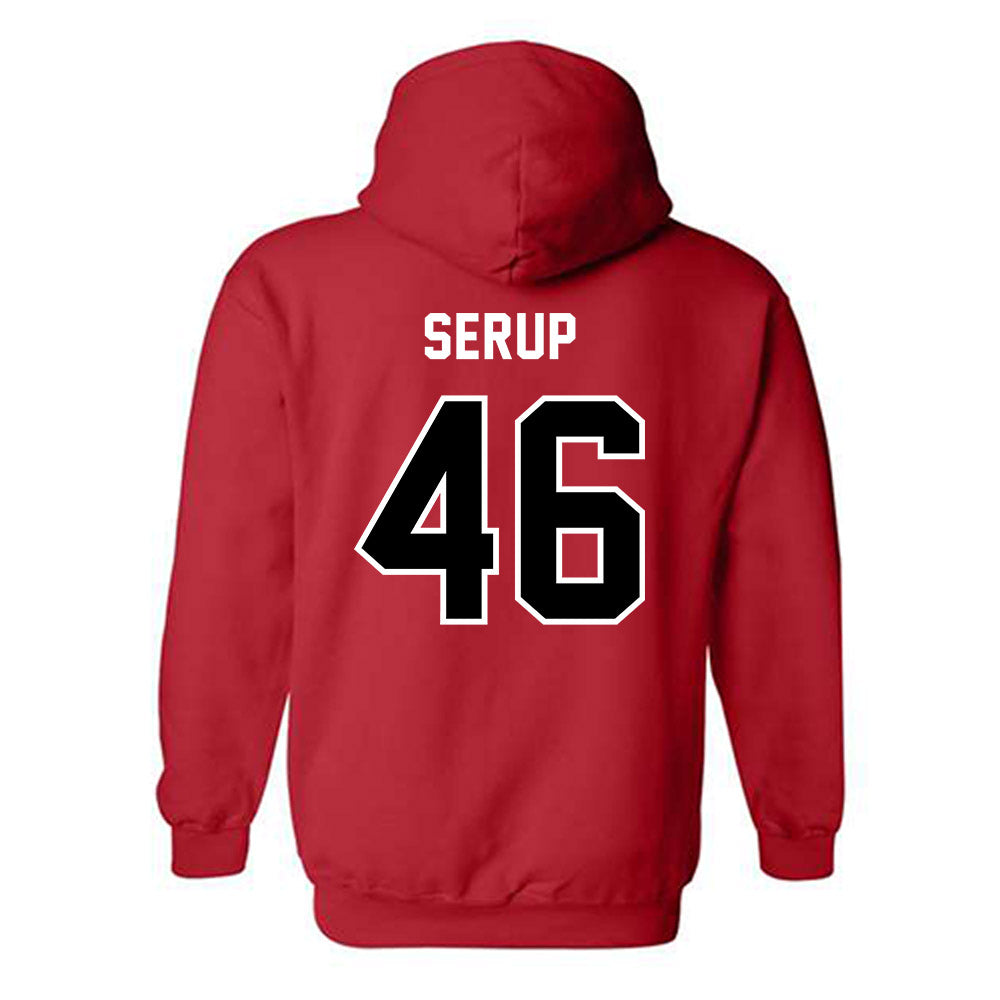 Western Kentucky - NCAA Baseball : Zack Serup - Classic Shersey Hooded Sweatshirt-1