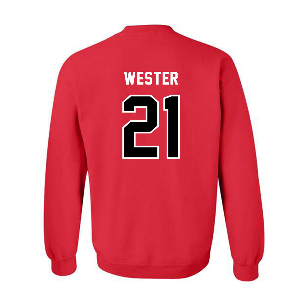Western Kentucky - NCAA Football : Jaylen Wester - Classic Shersey Crewneck Sweatshirt-1