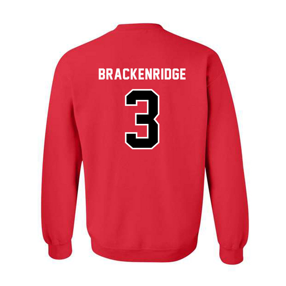 Western Kentucky - NCAA Football : Anthony Brackenridge - Classic Shersey Crewneck Sweatshirt-1