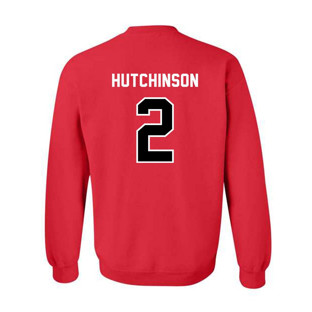Western Kentucky - NCAA Football : K.D. Hutchinson - Classic Shersey Crewneck Sweatshirt-1