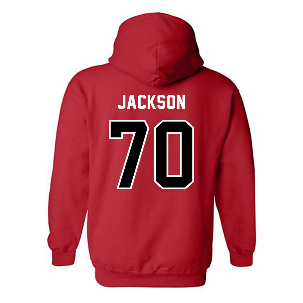 Western Kentucky - NCAA Football : Jemeil Jackson - Classic Shersey Hooded Sweatshirt-1