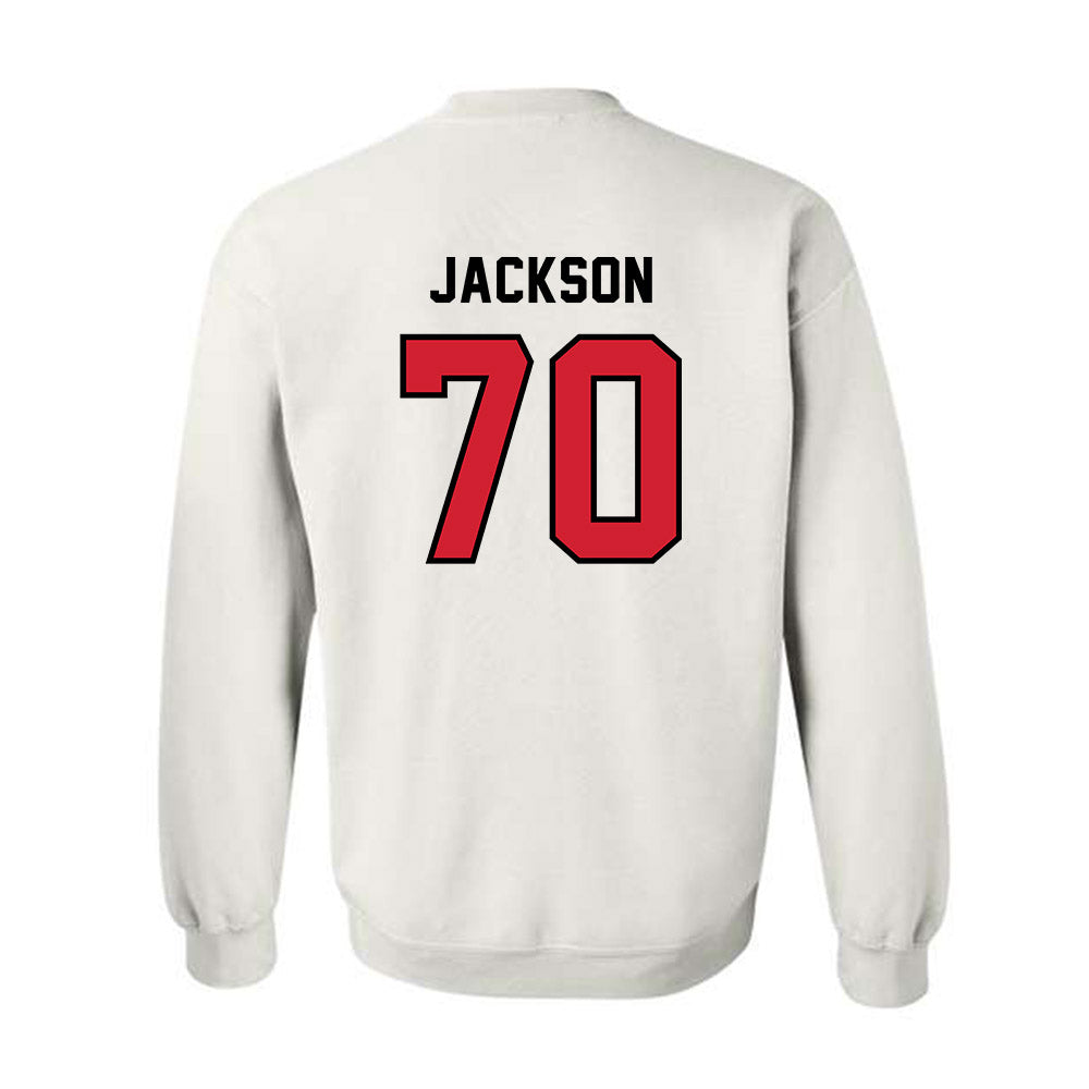 Western Kentucky - NCAA Football : Jemeil Jackson - Classic Shersey Crewneck Sweatshirt-1