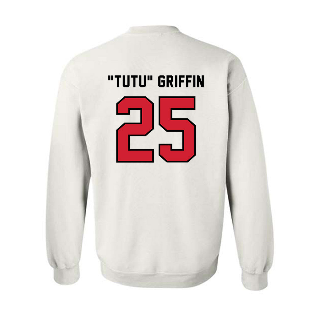 Western Kentucky - NCAA Football : Xavion "Tutu" Griffin - Classic Shersey Crewneck Sweatshirt-1