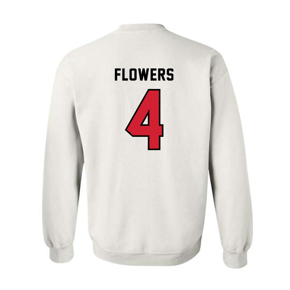 Western Kentucky - NCAA Football : Cameron Flowers - Classic Shersey Crewneck Sweatshirt-1
