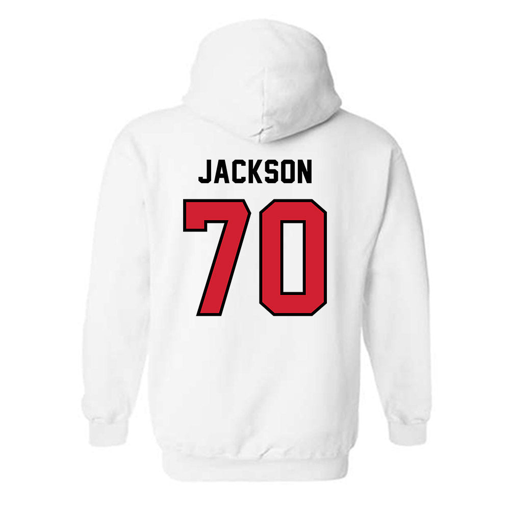 Western Kentucky - NCAA Football : Jemeil Jackson - Classic Shersey Hooded Sweatshirt-1
