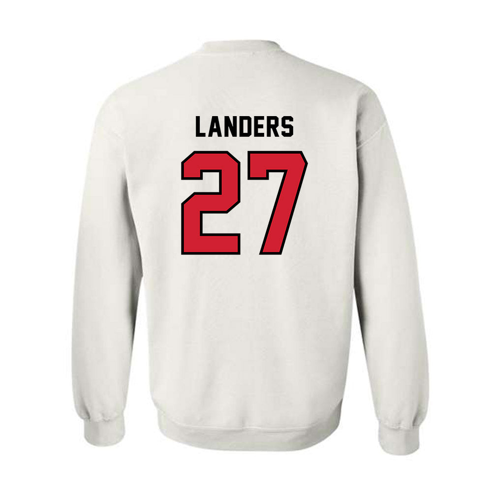 Western Kentucky - NCAA Football : Corey Landers - Classic Shersey Crewneck Sweatshirt-1