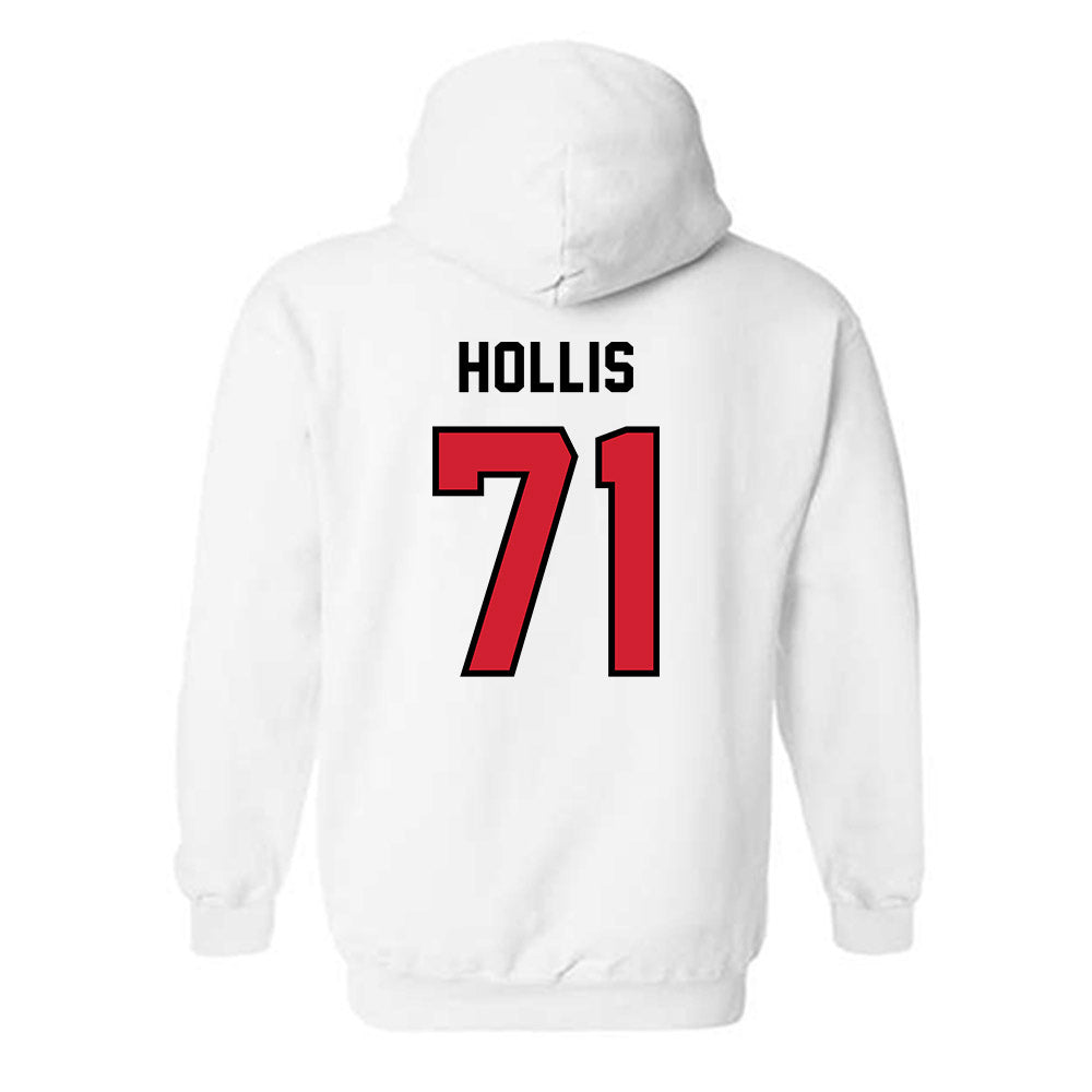 Western Kentucky - NCAA Football : Branden Hollis - Classic Shersey Hooded Sweatshirt-1