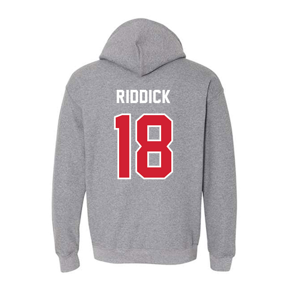 Western Kentucky - NCAA Women's Soccer : Mia Riddick - Classic Shersey Hooded Sweatshirt-1