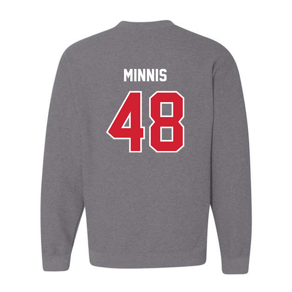 Western Kentucky - NCAA Football : Zsacari Minnis - Classic Shersey Crewneck Sweatshirt-1