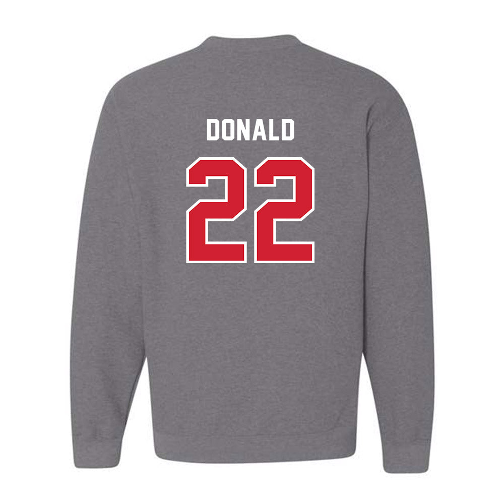 Western Kentucky - NCAA Football : Jordan Donald - Classic Shersey Crewneck Sweatshirt-1