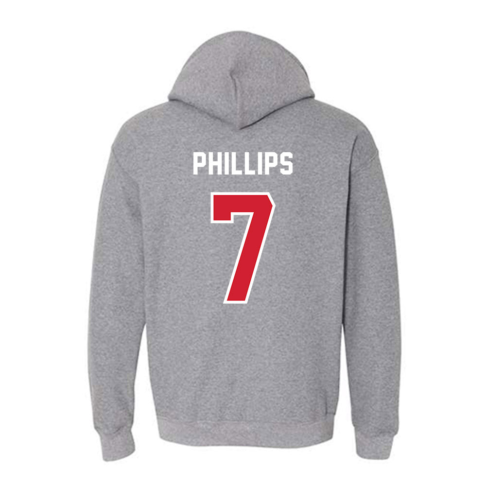Western Kentucky - NCAA Women's Soccer : Jacey Phillips - Classic Shersey Hooded Sweatshirt-1