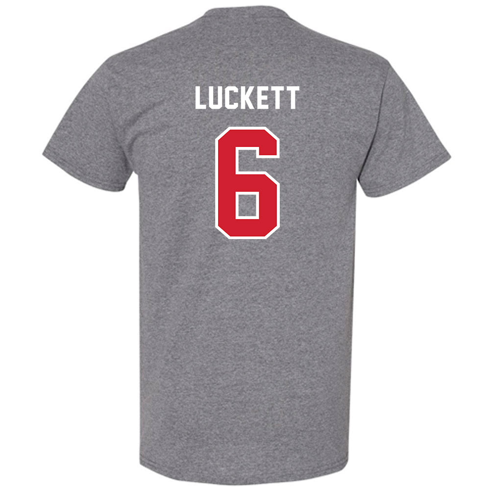 Western Kentucky - NCAA Baseball : Logan Luckett - Classic Shersey T-Shirt-1