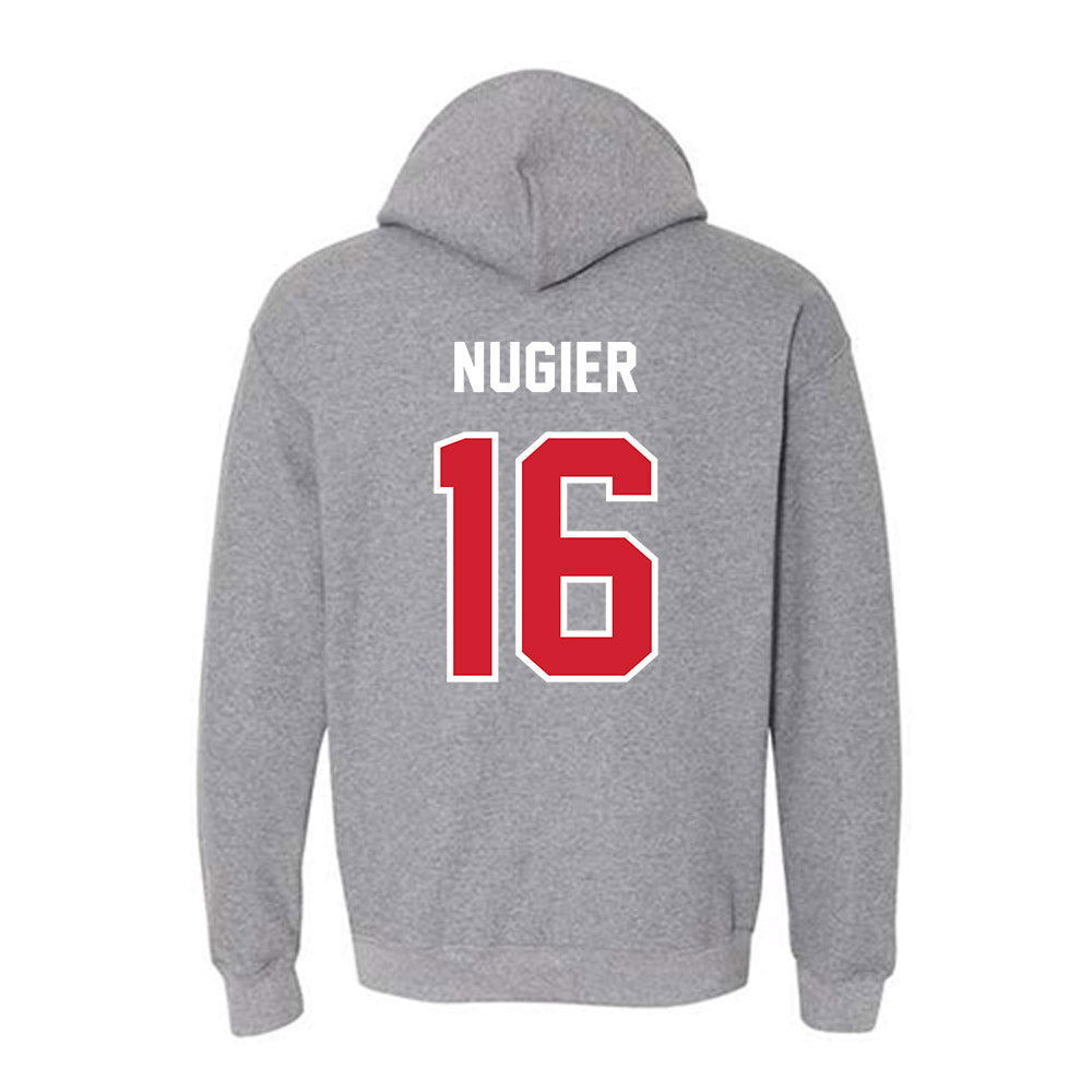 Western Kentucky - NCAA Women's Soccer : Alaina Nugier - Classic Shersey Hooded Sweatshirt-1