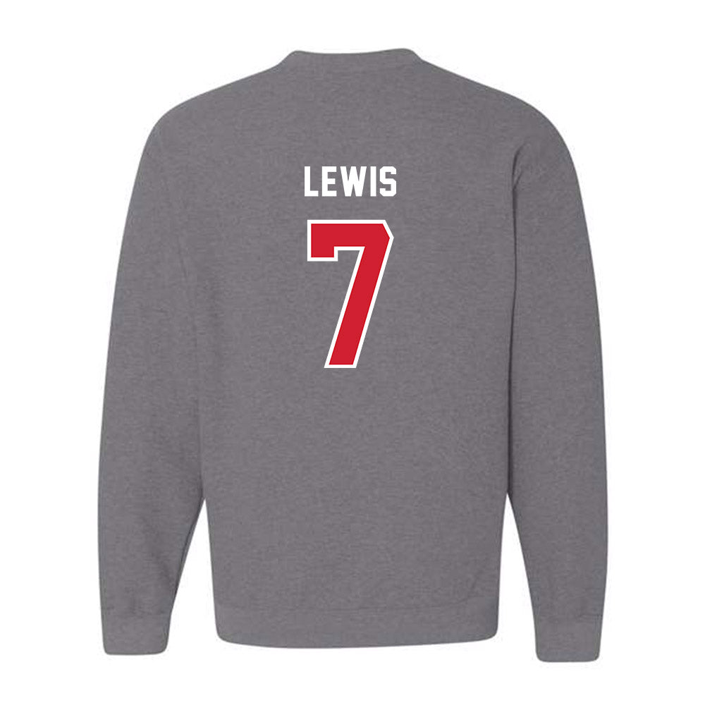 Western Kentucky - NCAA Football : Jaylen Lewis - Classic Shersey Crewneck Sweatshirt-1