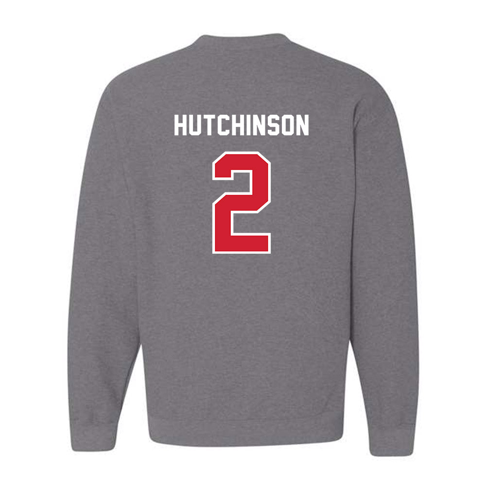 Western Kentucky - NCAA Football : K.D. Hutchinson - Classic Shersey Crewneck Sweatshirt-1