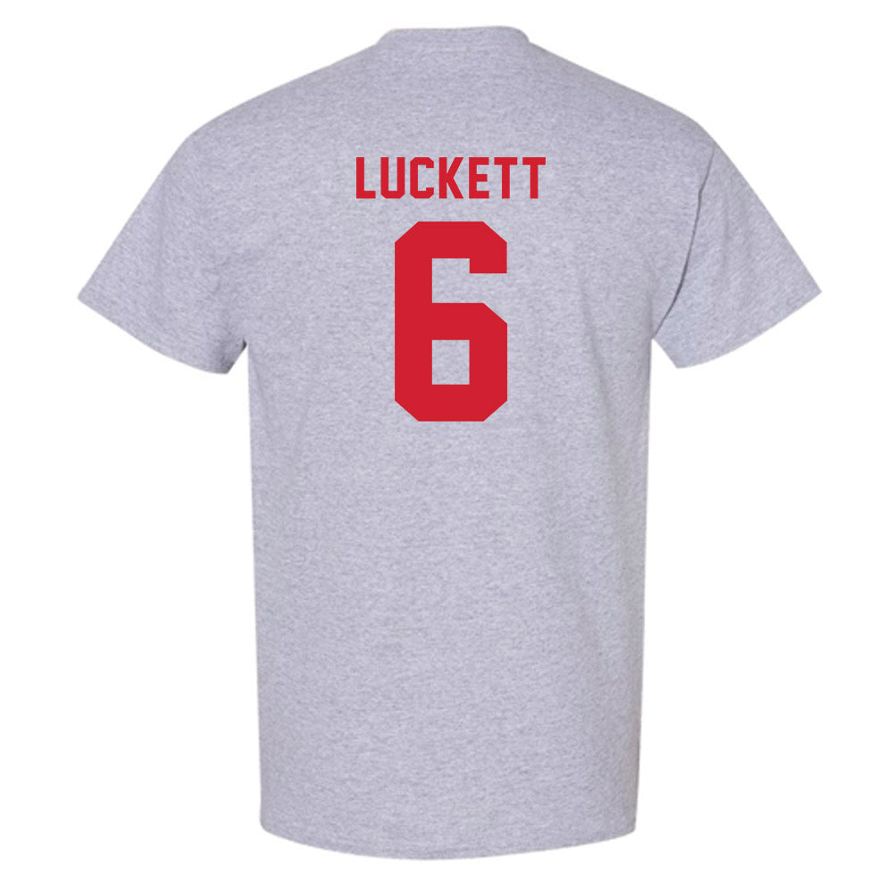 Western Kentucky - NCAA Baseball : Logan Luckett - Classic Shersey T-Shirt-1