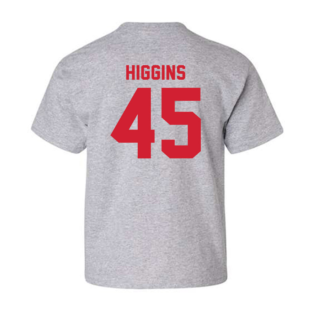 Western Kentucky - NCAA Baseball : Cal Higgins - Classic Shersey Youth T-Shirt-1