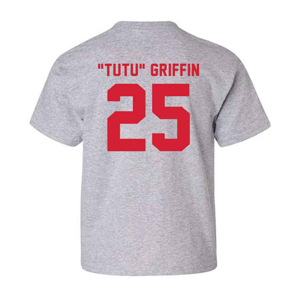 Western Kentucky - NCAA Football : Xavion "Tutu" Griffin - Classic Shersey Youth T-Shirt-1