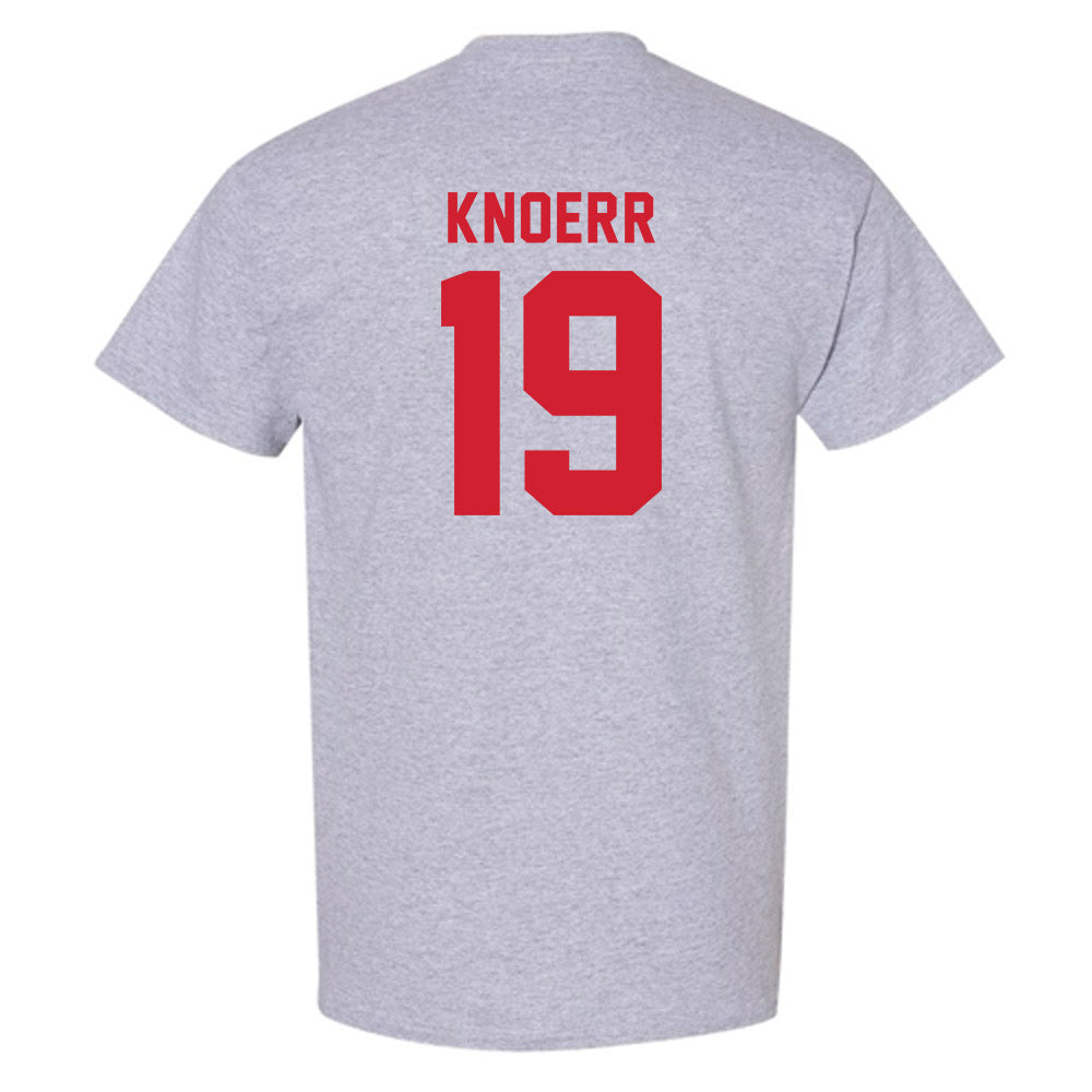 Western Kentucky - NCAA Baseball : Brock Knoerr - Classic Shersey T-Shirt-1
