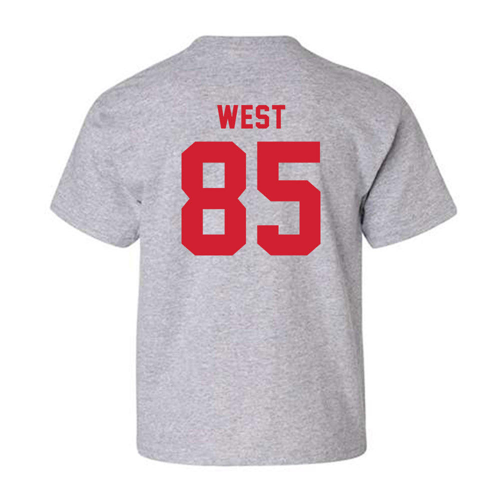 Western Kentucky - NCAA Football : Jackson West - Classic Shersey Youth T-Shirt-1