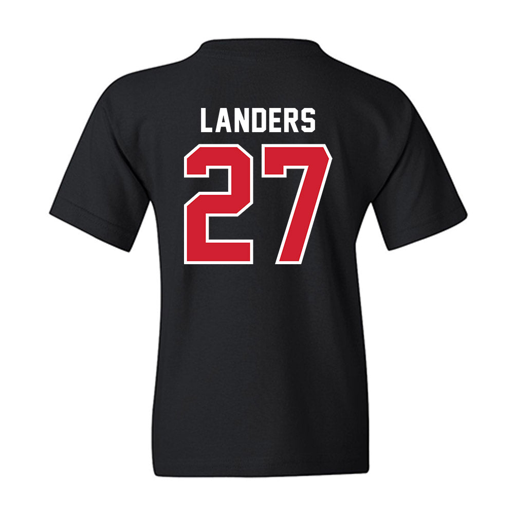 Western Kentucky - NCAA Football : Corey Landers - Classic Shersey Youth T-Shirt-1
