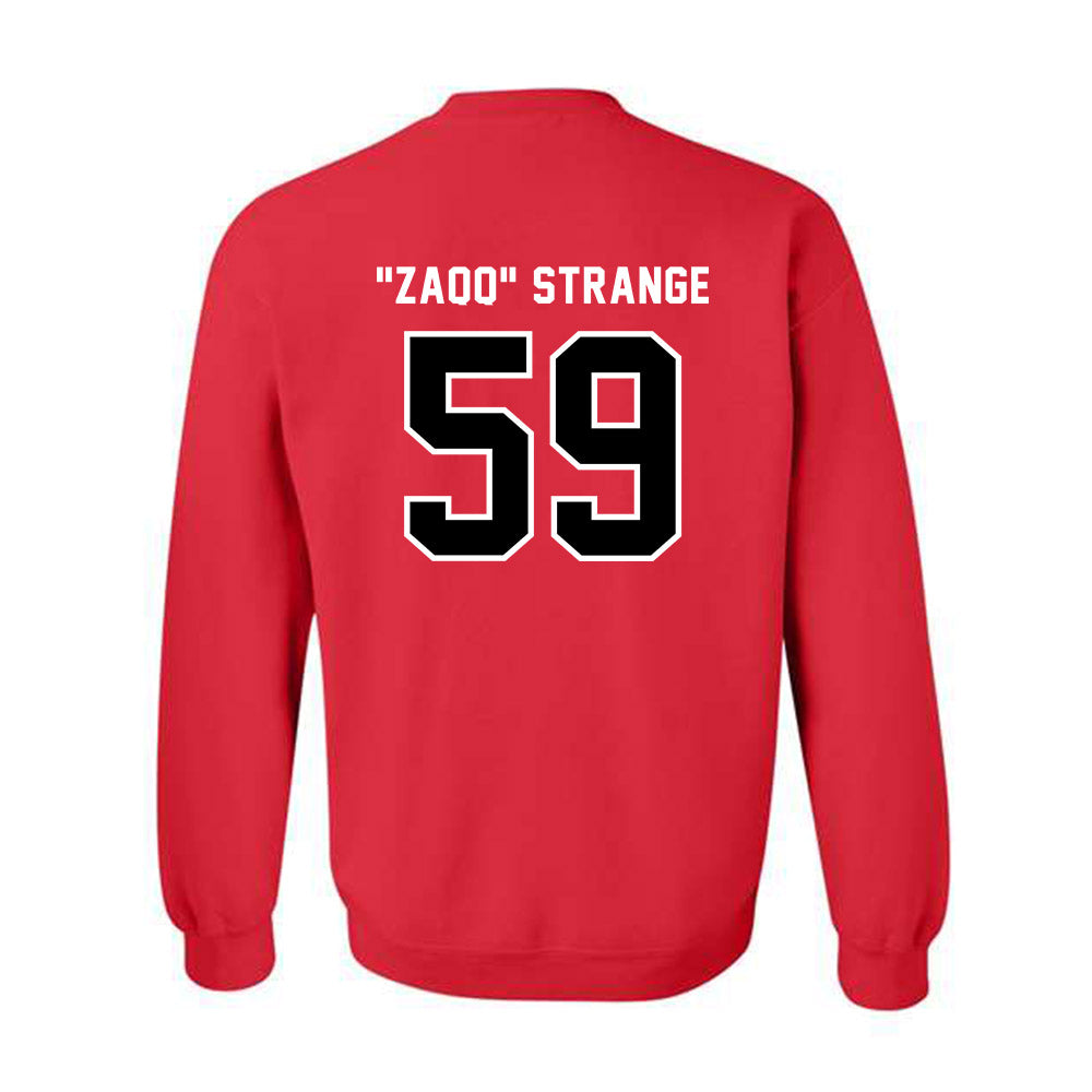 Western Kentucky - NCAA Football : Sharlandiin "Zaqq" Strange - Classic Shersey Crewneck Sweatshirt-1