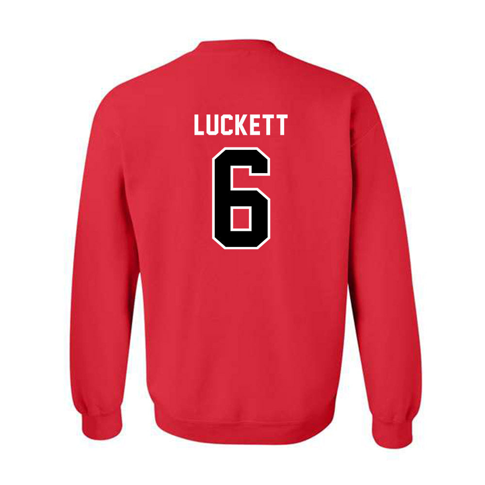 Western Kentucky - NCAA Baseball : Logan Luckett - Classic Shersey Crewneck Sweatshirt-1