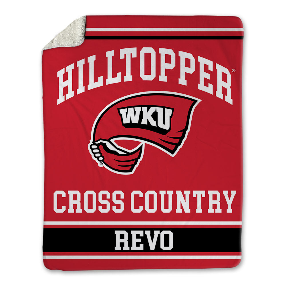 Western Kentucky - NCAA Men's Cross Country : Bryce Revo - Blanket-0