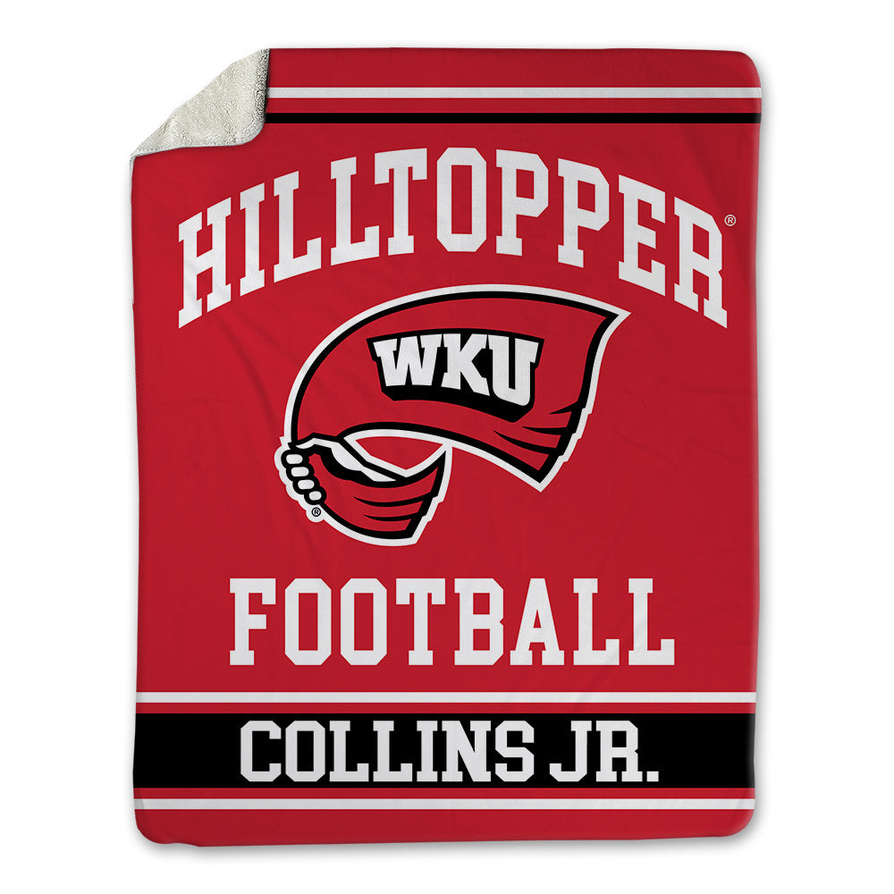 Western Kentucky - NCAA Football : Melvin Collins Jr. - Blanket-0