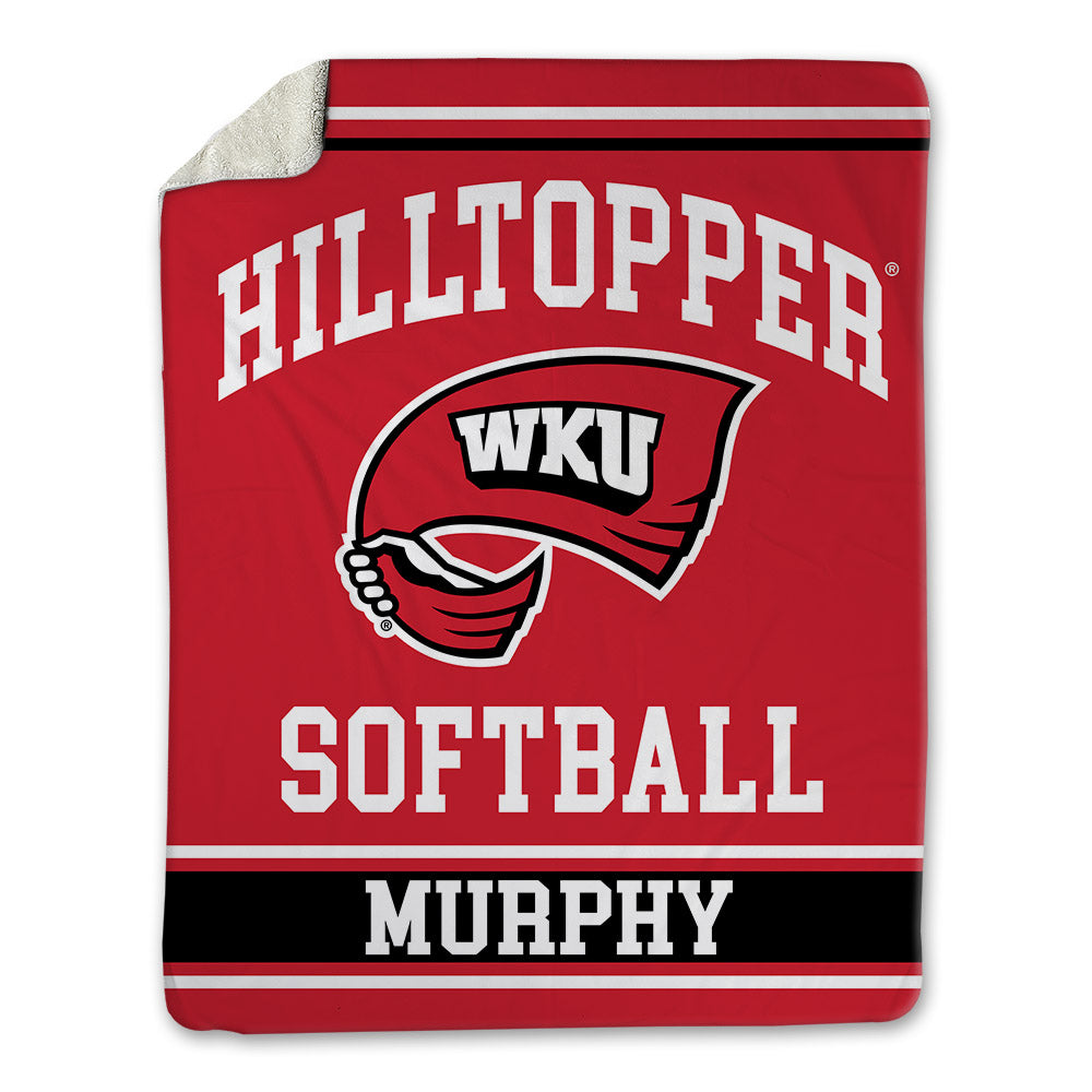 Western Kentucky - NCAA Softball : Katie Murphy - Blanket-0