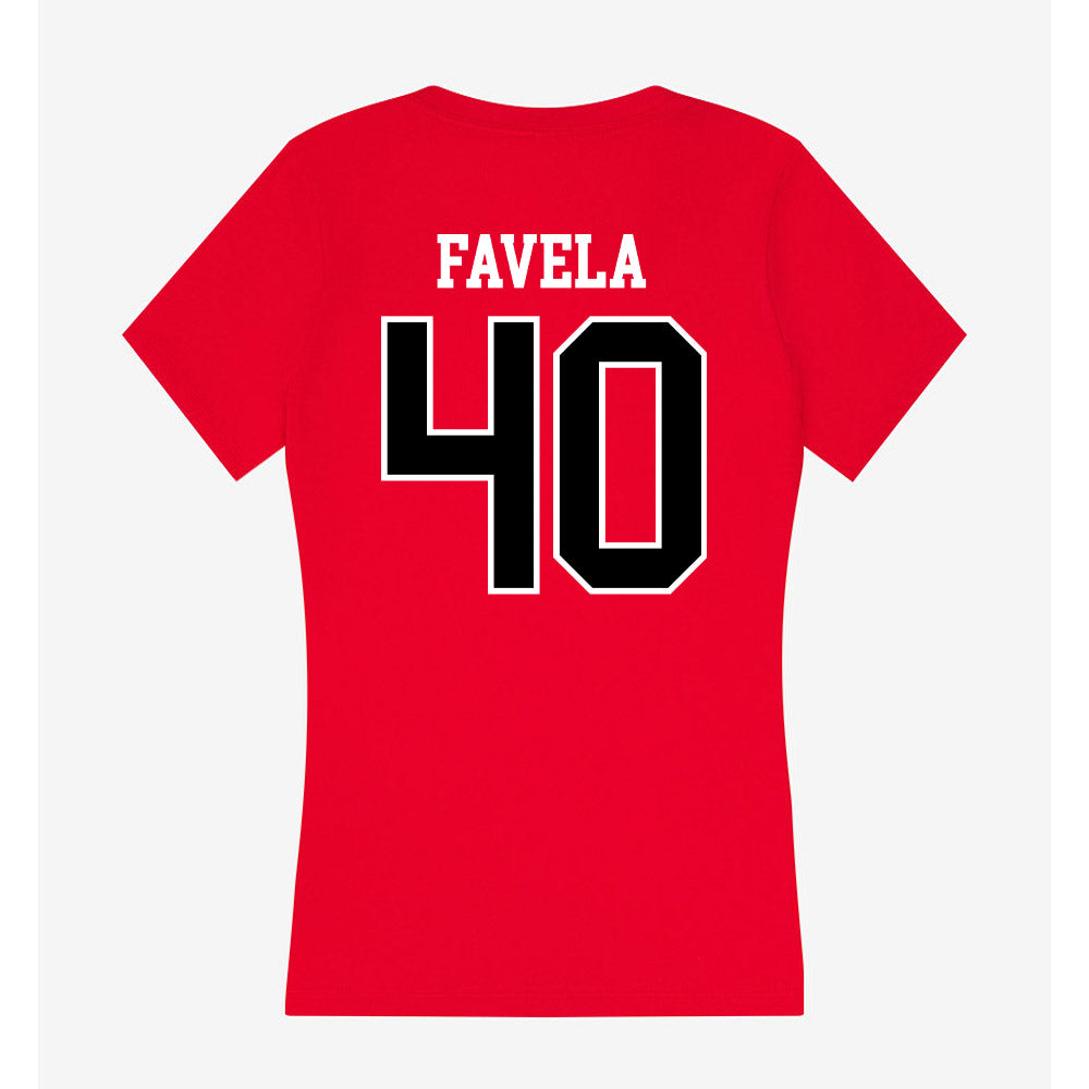 Western Kentucky - NCAA Baseball : Jude Favela - Classic Shersey Women's V-Neck T-Shirt-1