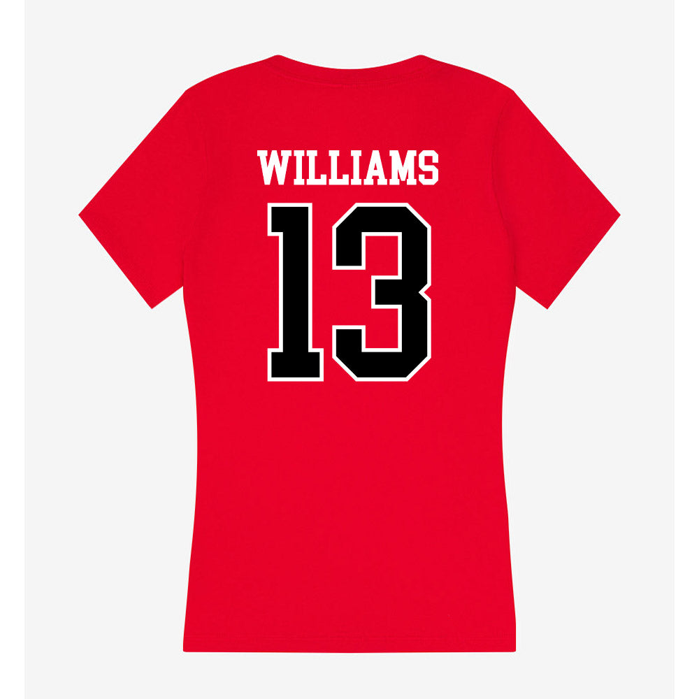 Western Kentucky - NCAA Football : Kelby Williams - Classic Shersey Women's V-Neck T-Shirt-1