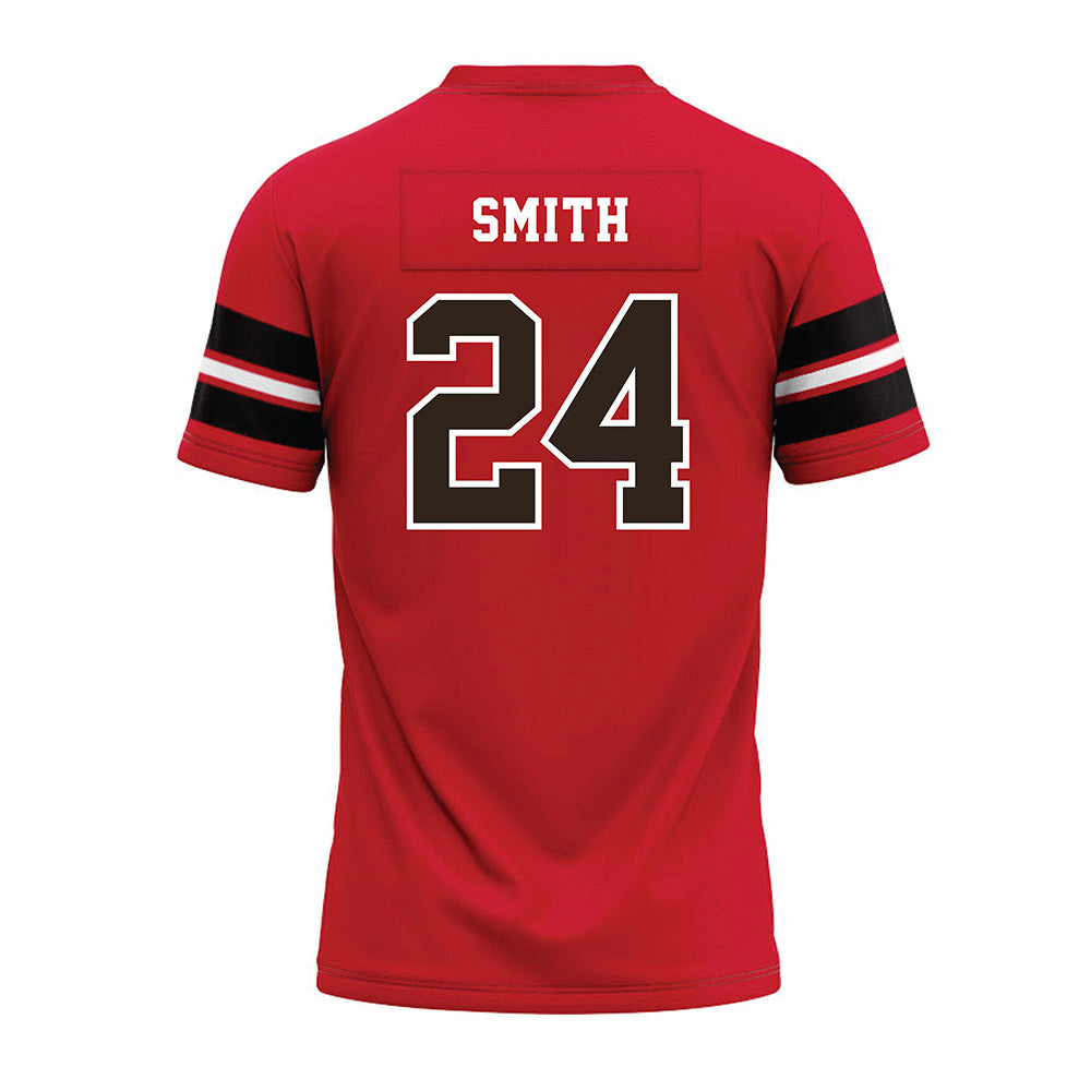 Western Kentucky - NCAA Football : Fonzy Smith - Red Premium Football Jersey-1