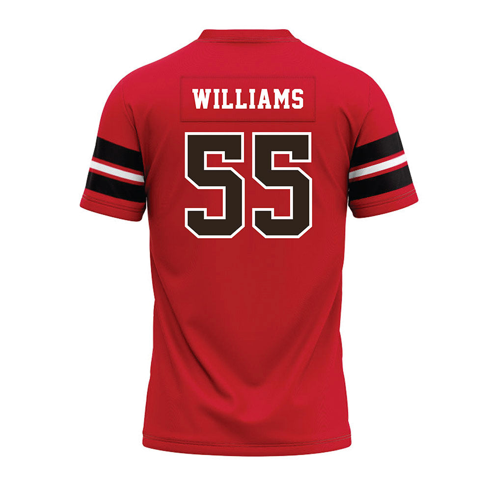 Western Kentucky - NCAA Football : Elijah Williams - Red Premium Football Jersey-1