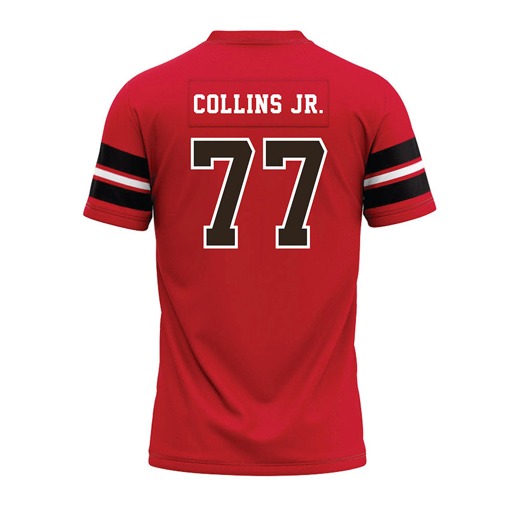 Western Kentucky - NCAA Football : Melvin Collins Jr. - Red Premium Football Jersey-1