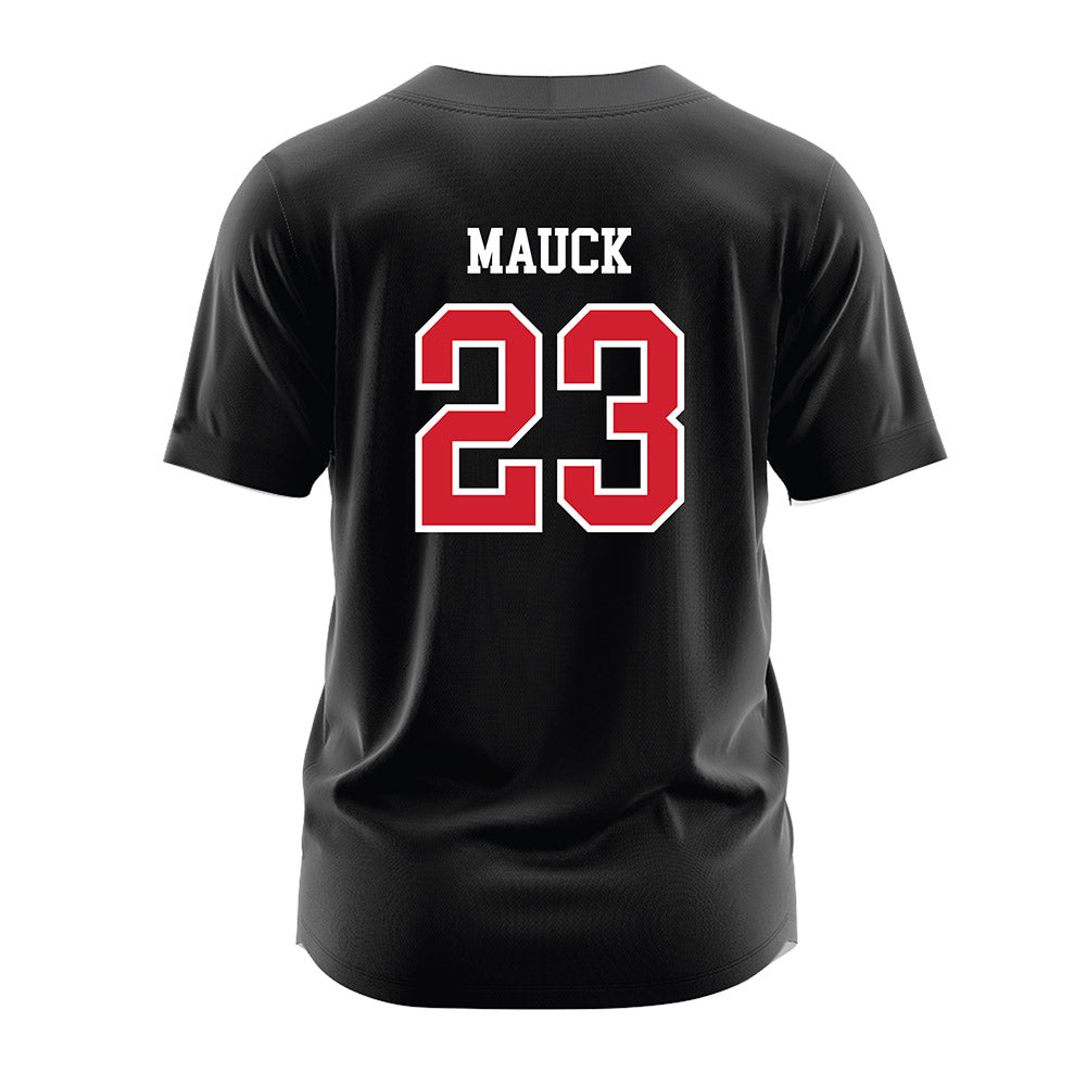 Western Kentucky - NCAA Softball : Anna Mauck - Black Jersey-1