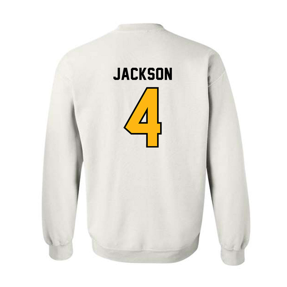 Adelphi - NCAA Men's Basketball : Mason Jackson - Classic Shersey Crewneck Sweatshirt-1