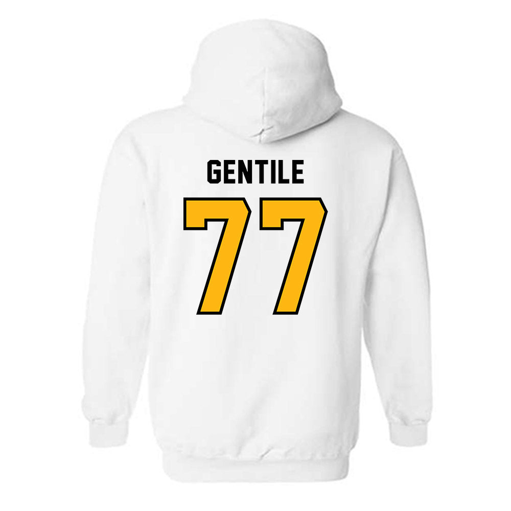 Adelphi - NCAA Men's Lacrosse : Tommy Gentile - Classic Shersey Hooded Sweatshirt-1