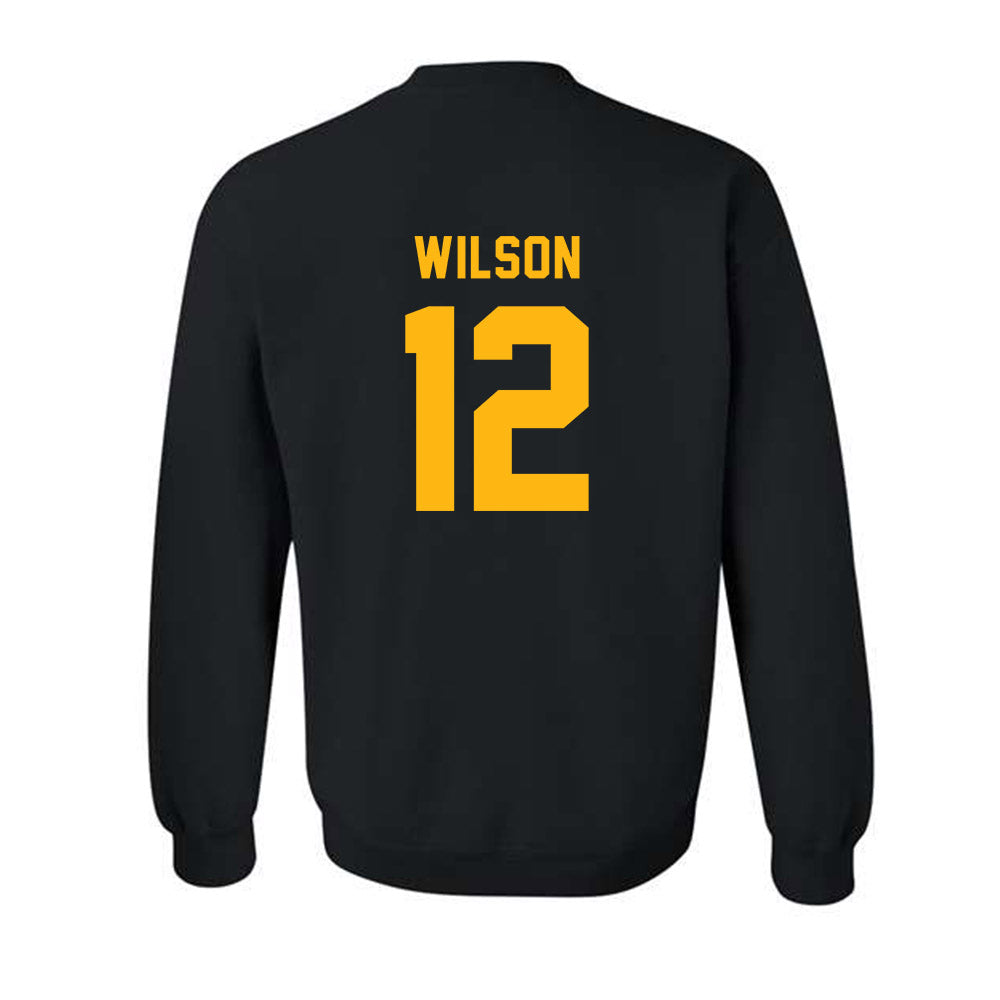 Adelphi - NCAA Men's Basketball : Carter Wilson - Classic Shersey Crewneck Sweatshirt-1