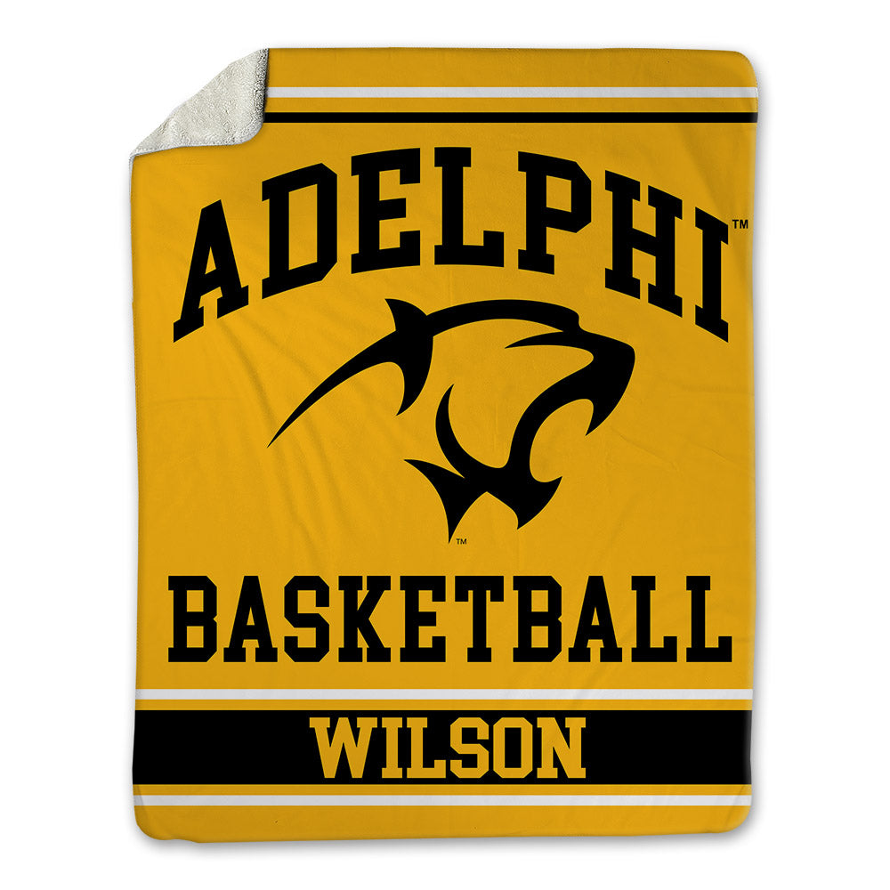 Adelphi - NCAA Men's Basketball : Carter Wilson - Blanket-0