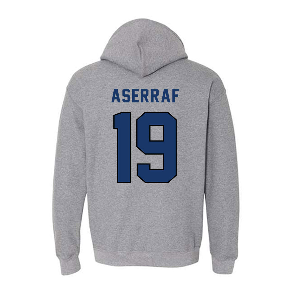 Yeshiva - NCAA Men's Soccer : Joel Aserraf - Classic Shersey Hooded Sweatshirt-1