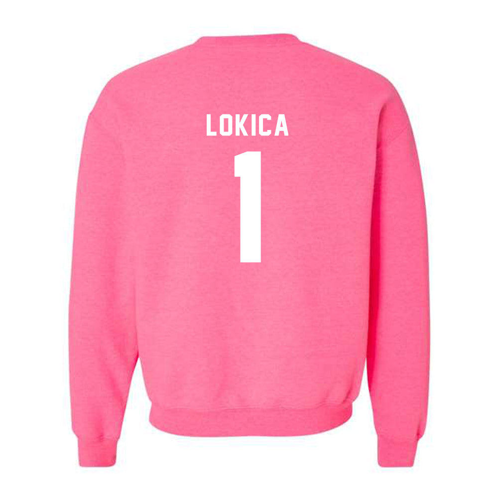 PFW - NCAA Women's Basketball : Nika Lokica - Classic Shersey Crewneck Sweatshirt-1